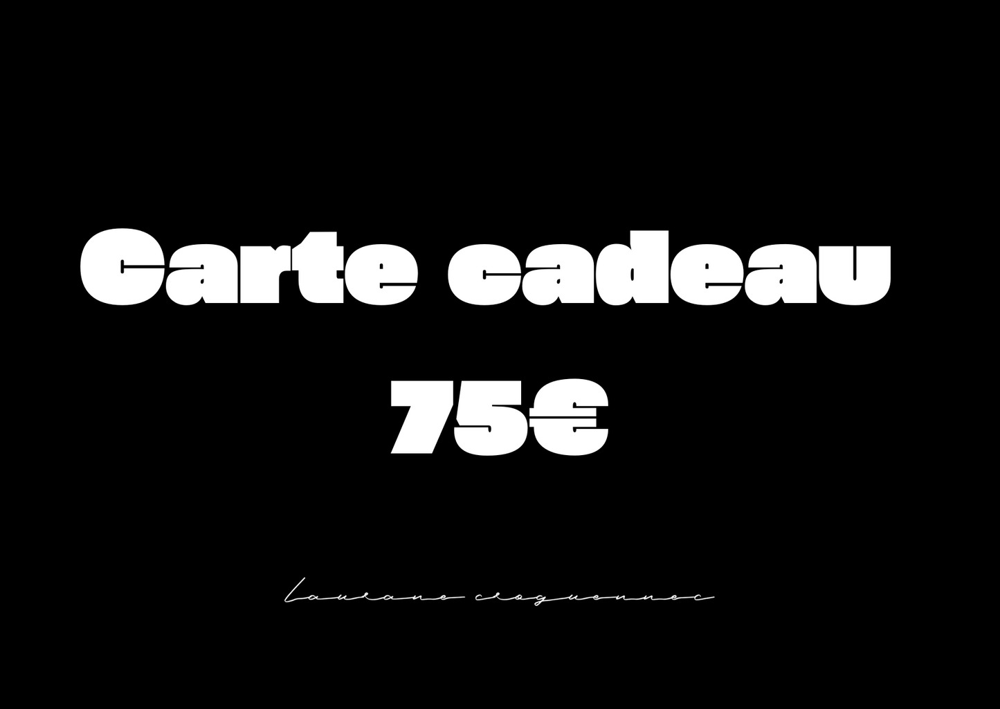 Carte cadeau