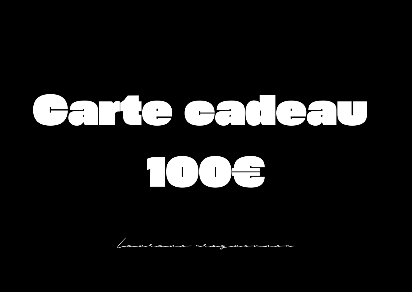 Carte cadeau