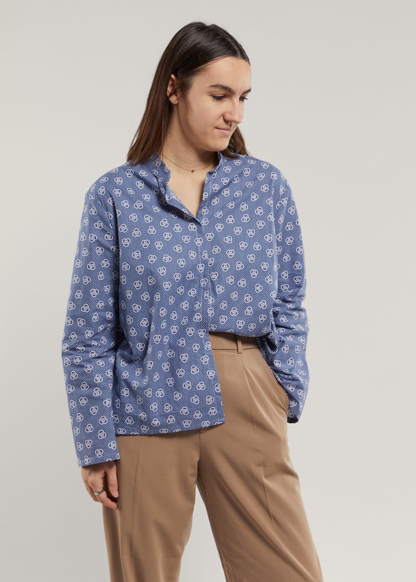 Chemise col mao