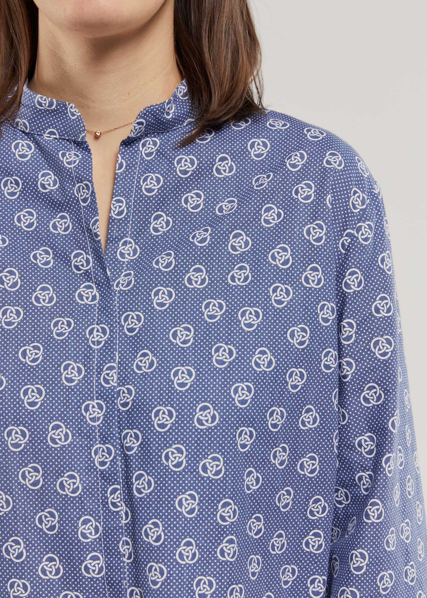 Chemise col mao