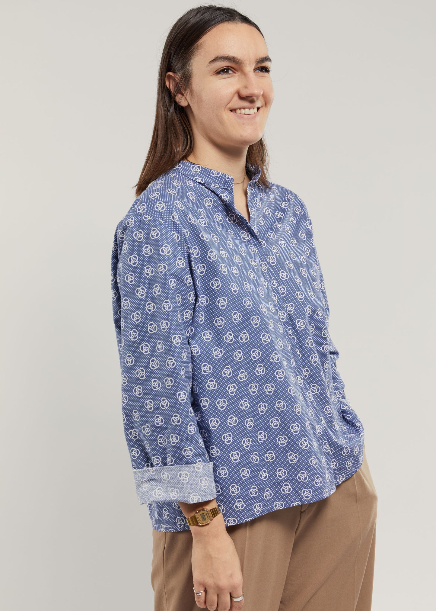 Chemise col mao