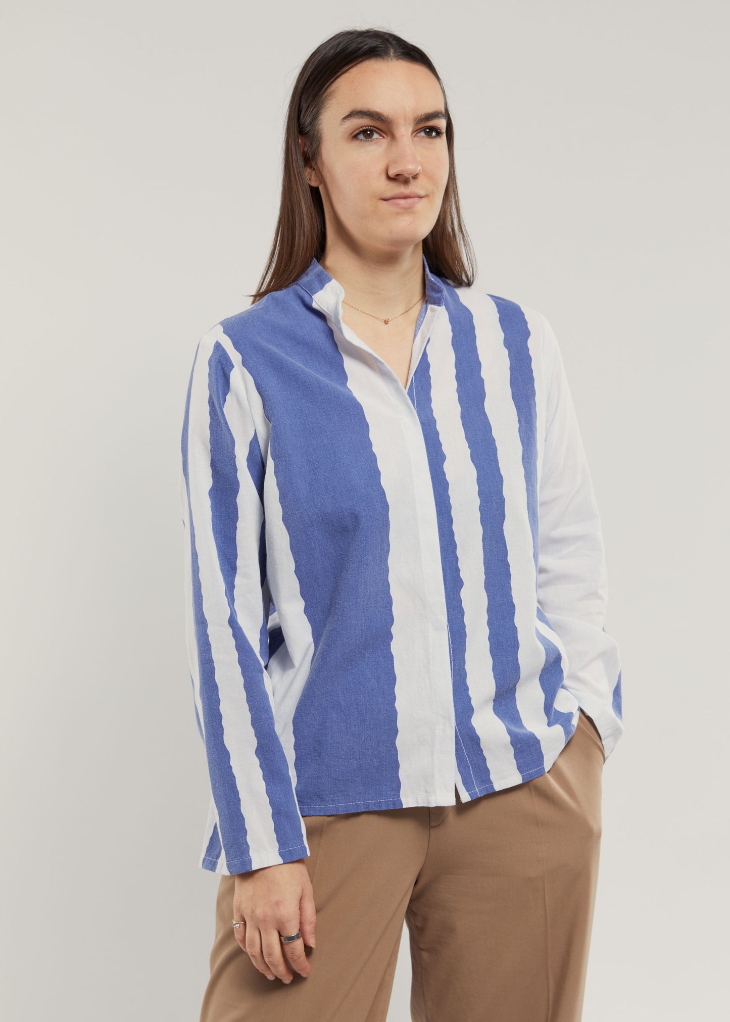 Chemise col mao